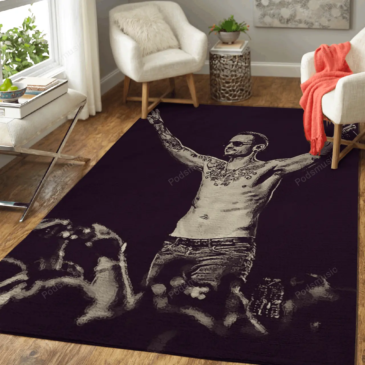 Linkin Park 83 Music Art For Fans Area Rug Living Room Carpet Rug Regtangle Carpet Floor Decor Home Decor