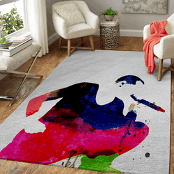 Linkin Park Watercolor Music Legends Art For Fans Area Rug Living Room Carpet Rug Regtangle Carpet Floor Decor Home Decor