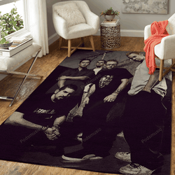 Linkinpark 5 Music Art For Fans Area Rug Living Room Carpet Rug Regtangle Carpet Floor Decor Home Decor