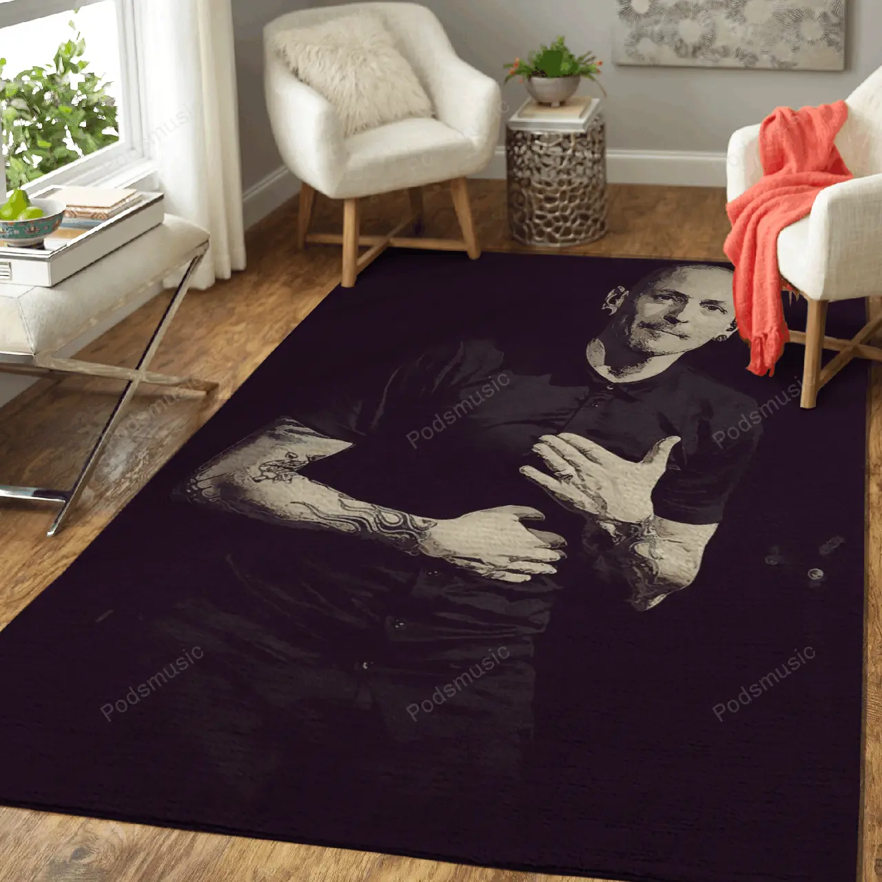 Linkinpark 52 Music Art For Fans Area Rug Living Room Carpet Rug Regtangle Carpet Floor Decor Home Decor