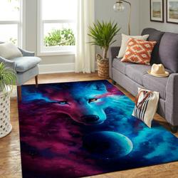 Lion Area Rug Fire & Ice Lion Galaxy Lg190827 Ofd Area Rug Living Room Carpet Rug Regtangle Carpet Floor Decor Home Decor
