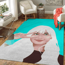 Lisa Manoban Music Artists Art For Fans Area Rug Living Room Carpet Rug Regtangle Carpet Floor Decor Home Decor