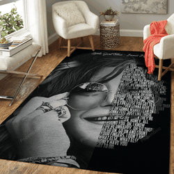 Little Girl Blue Music Legend Art For Fans Area Rug Living Room Carpet Rug Regtangle Carpet Floor Decor Home Decor