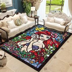 Little Mermaid Disney Rug Rug Regtangle Carpet Floor Decor Home Decor