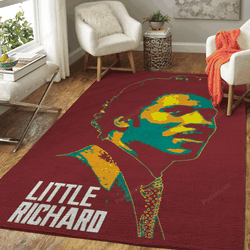 Little Richard Music Pop Art Art For Fans Area Rug Living Room Carpet Rug Regtangle Carpet Floor Decor Home Decor