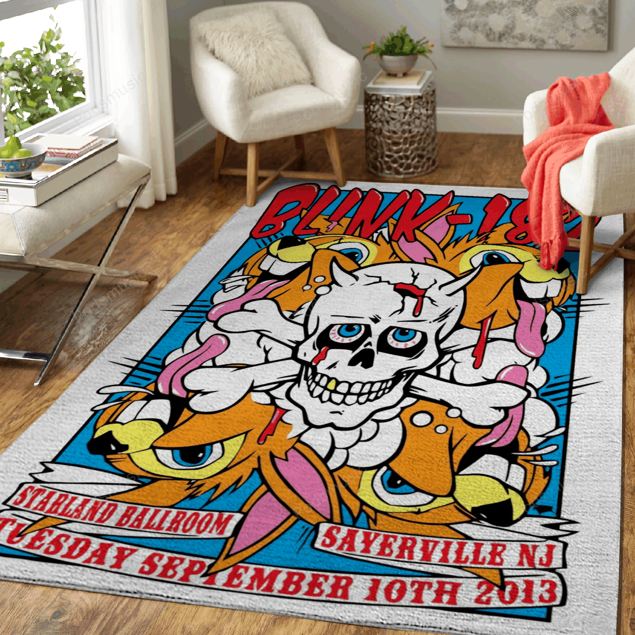 Live Concert In Sayerville Music Art For Fans Area Rug Living Room Carpet Rug Regtangle Carpet Floor Decor Home Decor