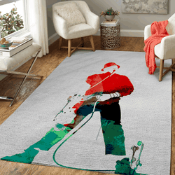 Ll Cool J Watercolor Music Legends Art For Fans Area Rug Living Room Carpet Rug Regtangle Carpet Floor Decor Home Decor