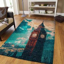 Llama Cactus Pattern Print Area Rug Living Room Rug Home Decor