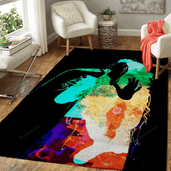 Lorde Watercolor Ii Music Legends On Stage Art For Fans Area Rug Living Room Carpet Rug Regtangle Carpet Floor Decor Home Decor