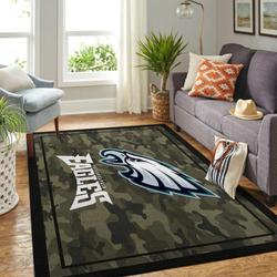 Philadelphia Eagles Area Rug Living Room Rug Home Decor NFL Team Logo 200218