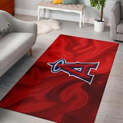 Los Angeles Angels Area Rug Mlb Baseball Team Logo Carpet Living Room Rugs V738
