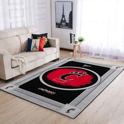 NCAA Cincinnati Bearcats Football Team Logo Carpet Rug Living Room 200305213 1