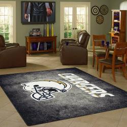 NFL Los Angeles Chargers Football Floor Living Room Floor Rug Regtangle Carpet