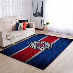 Los Angeles Clippers Area Rug Nba Basketball Team Logo Carpet Living Room Rugs Rug Regtangle Carpet Floor Decor Home Decor V5028