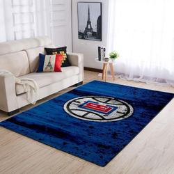 Los Angeles Clippers Area Rug Nba Basketball Team Logo Carpet Living Room Rugs Rug Regtangle Carpet Floor Decor Home Decor V5029