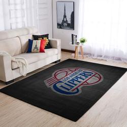 Los Angeles Clippers Area Rug Nba Basketball Team Logo Carpet Living Room Rugs Rug Regtangle Carpet Floor Decor Home Decor V5031