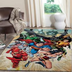 DC Comics Heroes Area Rug Living Room Rug Home Decor Carpet Rug 19122519