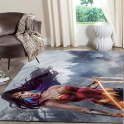 DC Movie Wonder Women Area Rug Living Room Rug Home Decor 1912256