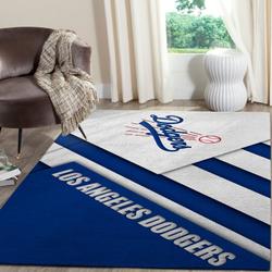 Los Angeles Dodgers Area Rug Mlb Team Logo Carpet Living Room Rugs V712