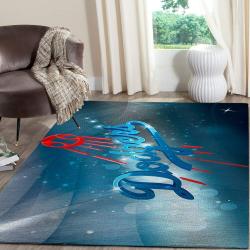 Los Angeles Dodgers Area Rug Mlb Team Logo Carpet Living Room Rugs V732