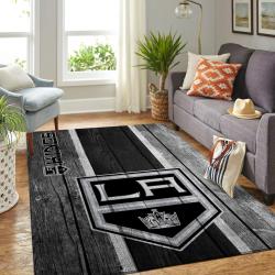 Los Angeles Kings Nhl Area Rugs Wooden Style Living Room Regtangle Carpet