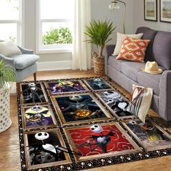 Jack Skellington Living Room Rug Home Decor Carpet Rug Living Room 19122610