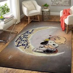 Snoopy Living Room Rug Home Decor Carpet Rug Living Room 19122624
