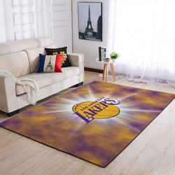 NBA Los Angeles Lakers Basketball Area Rug Living Room Rug Home Decor V527
