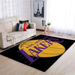 NBA Los Angeles Lakers Basketball Area Rug Living Room Rug Home Decor V531