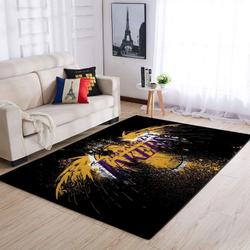 NBA Los Angeles Lakers Basketball Area Rug Living Room Rug Home Decor V533