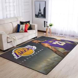 NBA Los Angeles Lakers Basketball Area Rug Living Room Rug Home Decor V536