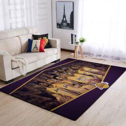 NBA Los Angeles Lakers Basketball Area Rug Living Room Rug Home Decor V538