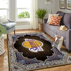 NBA Los Angeles Lakers Basketball Area Rug Living Room Rug Home Decor V541