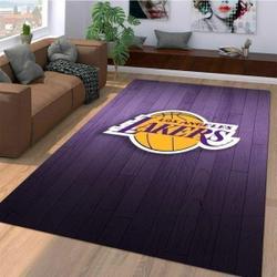 NBA Los Angeles Lakers Basketball Area Rug Living Room Rug Home Decor V542