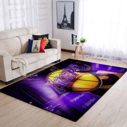 NBA Los Angeles Lakers Basketball Area Rug Living Room Rug Home Decor V549