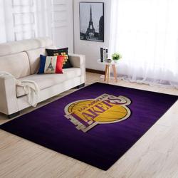 NBA Los Angeles Lakers Basketball Area Rug Living Room Rug Home Decor V556