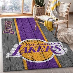 Los Angeles Lakers Nba Team Logo Wooden Style Nice Gift Home Decor Rec