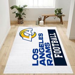 Los Angeles Rams 2020 Nfl Team Logo Rug Living Room Rug Home Decor Flo
