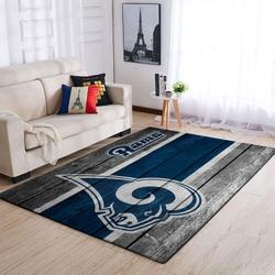 Los Angeles Rams American Nfl 41 Living Room And Bed Room Rug Regtangle Carpet