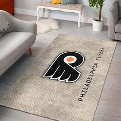 NHL Philadelphia Flyers Football Team Logo Carpet Rug Living Room 200305142