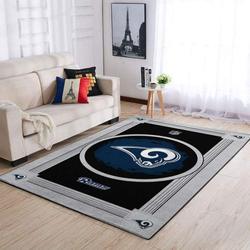 Los Angeles Rams Area Rug Living Room Rug Home Decor Nfl Ofd 20030353