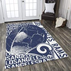 Los Angeles Rams Nfl Carpet Living Room Floor Home Decor Rug Regtangle Carpet