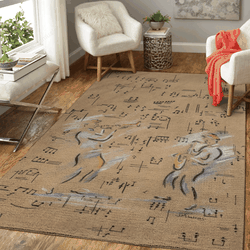 Lost In The Music Drawings By Jane Lucas Art For Fans Area Rug Living Room Carpet Rug Regtangle Carpet Floor Decor Home Decor