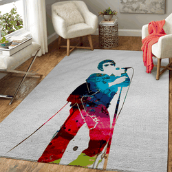 Lou Reed Watercolor Music Legends Art For Fans Area Rug Living Room Carpet Rug Regtangle Carpet Floor Decor Home Decor