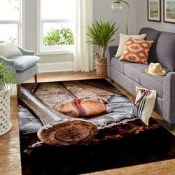 Love New York Print Pattern Area Rug Living Room Rug Home Decor