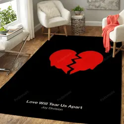 Love Will Tear Us Apart Music Art For Fans Area Rug Living Room Carpet Rug Regtangle Carpet Floor Decor Home Decor