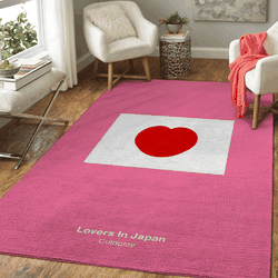 Lovers In Japan Music Art For Fans Area Rug Living Room Carpet Rug Regtangle Carpet Floor Decor Home Decor