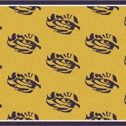 Lsu Tigers Area Rug NCAA Living Room Carpet Home Rug Regtangle Carpet V11255 1