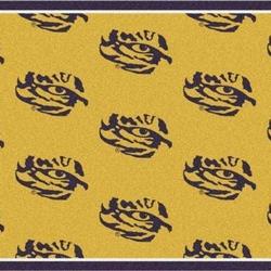 Lsu Tigers Area Rug NCAA Living Room Carpet Home Rug Regtangle Carpet V11255 2