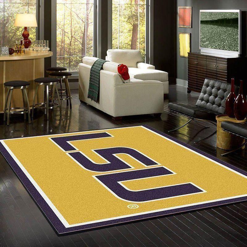 Lsu Tigers Area Rug NCAA Carpet Living Room Rugs Rug Regtangle Carpet V6678